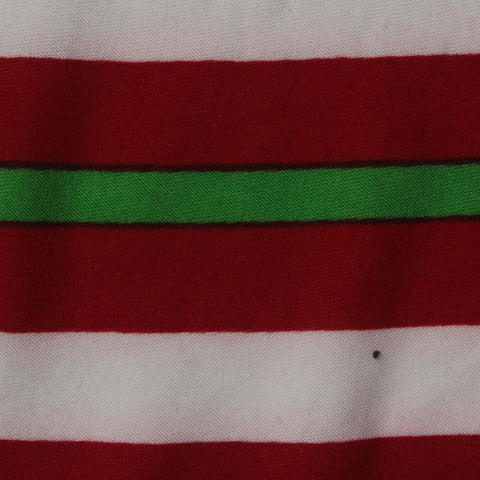 Red Stripes Milk Silk Knit, Polyester