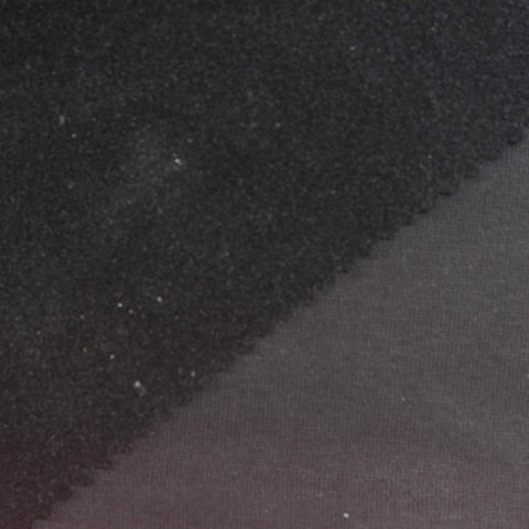 Brushed Cotton Polyester French Terry Fabric, 370 gsm — Grey