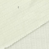 Slub Polyester Viscose Stretch Jersey Knit Fabric, 270 gsm, 160 cm — White — photo 1