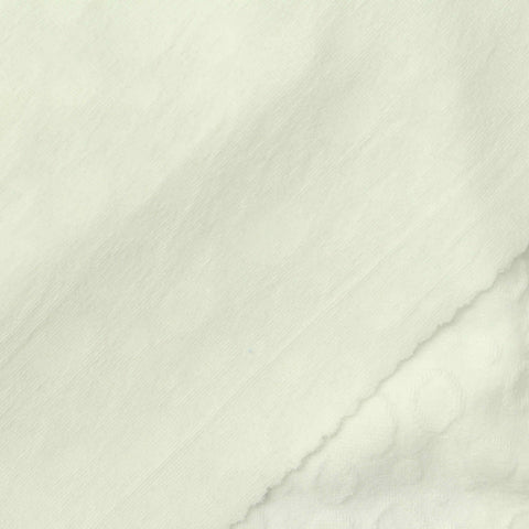 Cream Circle Pointelle Knit, Polyester