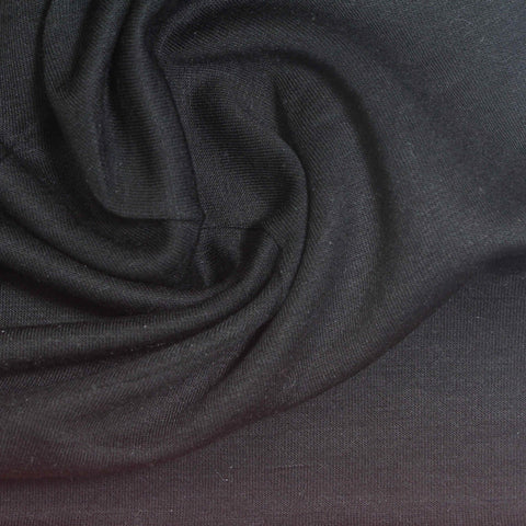 Viscose Nylon Stretch Scuba Knit Fabric, 280 gsm, 175 cm — Navy