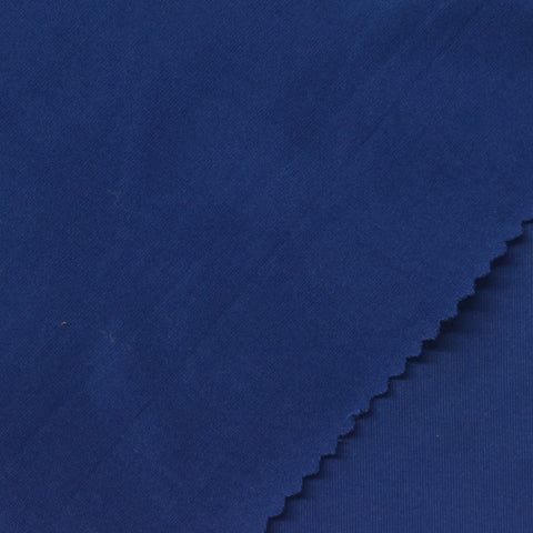 Polyester Stretch Jersey Knit Fabric, 300 gsm, 155 cm — Blue