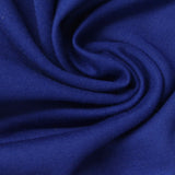 Viscose Nylon Stretch Ponte Knit Fabric, 330 gsm, 160 cm — Blue, ref EF-246900 — photo 1