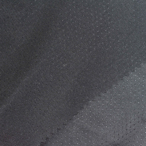 Silver Dots Birdseye Knit, Polyester