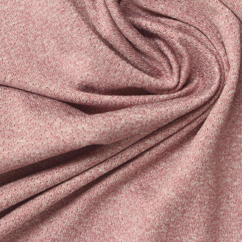 Pink Marl Mesh, Polyester, 155 gsm