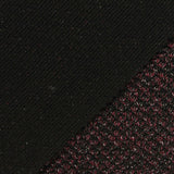 Burgundy Marl Interlock Knit, Polyester — photo 1