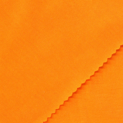 Polyester Cotton Stretch Jersey Knit Fabric, 166 gsm — Orange