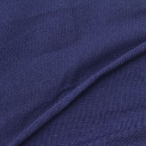 Cotton Modal Stretch Jersey Knit Fabric, 170 gsm, 165 cm — Navy
