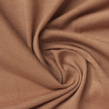 Polyester Cotton Jersey Knit Fabric, 148 gsm, 155 cm — Brown — photo 1