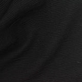 Jacquard 100% Polyester Interlock Knit Fabric, 220 gsm, 165 cm — Black — photo 1