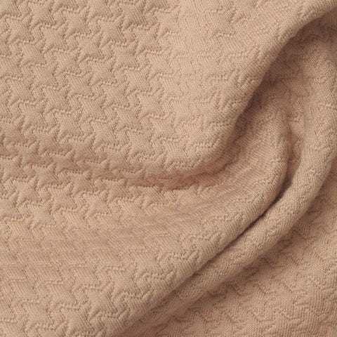 Beige Star Jacquard, Polyester