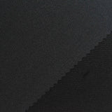 Acetate Polyester Stretch Scuba Knit Fabric, 240 gsm, 148 cm — Black — photo 1