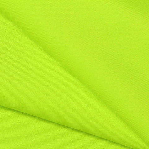 Polyester Stretch Scuba Knit Fabric, 320 gsm, 165 cm — Green