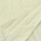 Cream Vertical-Stripe Jacquard, Cotton-Poly — photo 1