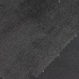 Polyester Stretch Velvet Fabric, 240 gsm, 165 cm — Black — photo 1