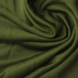 Polyester Stretch Chunky Knit Fabric, 220 gsm, 160 cm — Green — photo 1