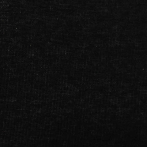Polyester Stretch Jersey Knit Fabric, 153 gsm, 150 cm — Black