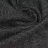 Cotton Polyester Piqué Knit Fabric, 250 gsm, 175 cm — Black — photo 1