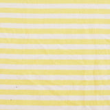 Yellow Horizontal-Stripe Knit, Cotton, 150 gsm, ref EF-12206 — photo 1