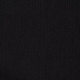 Yarn-Dyed Polyester Stretch Knit Fabric, 340 gsm, 150 cm — Black, ref EF-10752 — photo 1