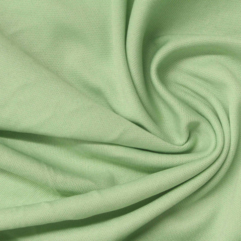 100% Polyester Jersey Knit Fabric, 113 gsm, 170 cm — Green