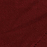 Dark Red Heather Jersey Knit, Poly-Cotton — photo 1