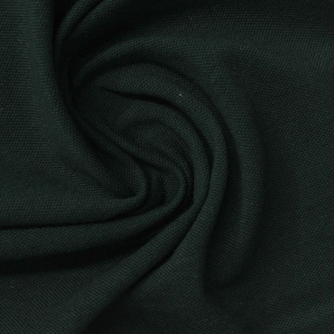 Cotton Polyester Stretch Piqué Knit Fabric, 225 gsm, 160 cm — Green