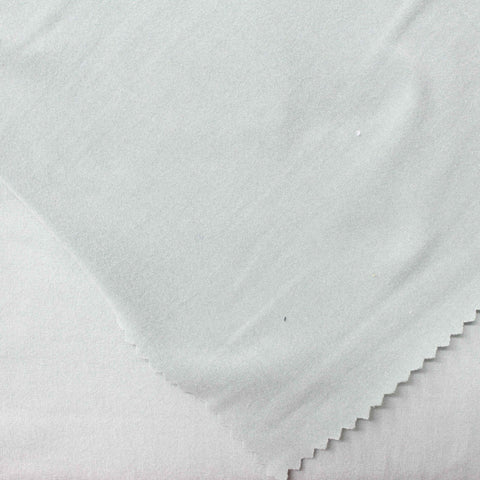 Brushed Milk Silk Knit Fabric, 188 gsm, 148 cm — Blue