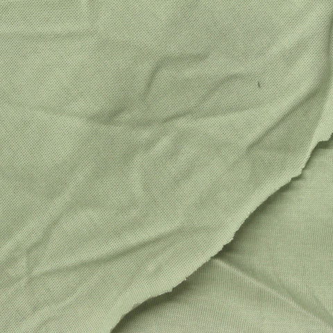 Cotton Viscose Jersey Knit Fabric, 175 gsm — Green