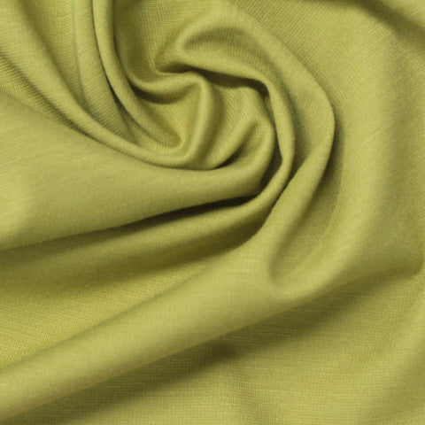Light Olive Ponte Knit, Viscose-Nylon