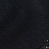 Black Textured Chunky Knit, Cotton-Poly — photo 1