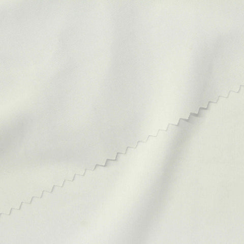 Polyester Stretch Milk Silk Knit Fabric, 160 gsm, 165 cm — White
