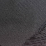Black Textured Jersey Knit, Polyester — photo 1