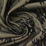 Black Floral Lace, 230 gsm — photo 1