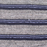 Dark Grey Horizontal-Stripe Chunky Knit, Poly-Viscose, 178 gsm — photo 1