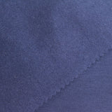 Brushed Polyester Viscose Stretch French Terry Fabric, 285 gsm, 162 cm — Navy — photo 1