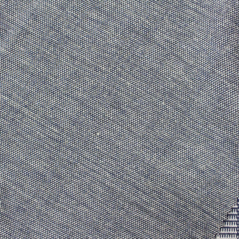 Blue Plaid Jacquard, Viscose-Poly