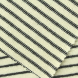 Dark Grey Stripe Chunky Knit, Cotton — photo 1