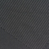 Brushed Polyester Stretch Rib Knit Fabric, 250 gsm, 185 cm — Grey — photo 1