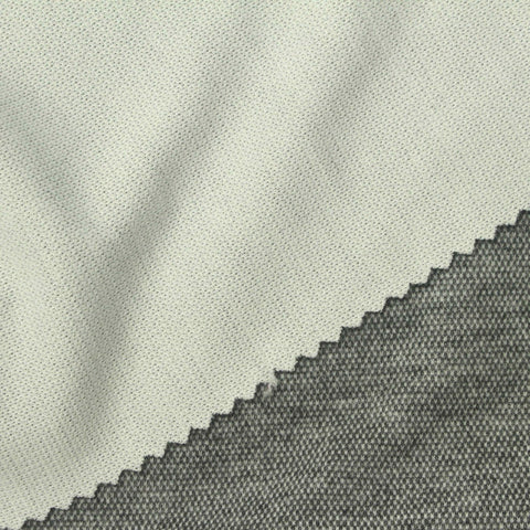 Grey Marl Piqué Knit, Polyester
