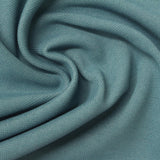 Cotton Polyester Stretch Rib Knit Fabric, 405 gsm, 162 cm — Blue — photo 1