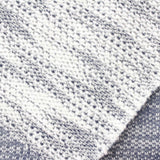 Blue Heathered-Marl Chunky Knit, Cotton-Poly — photo 1