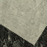 Black Snakeskin French Terry, Poly-Modal — photo 1