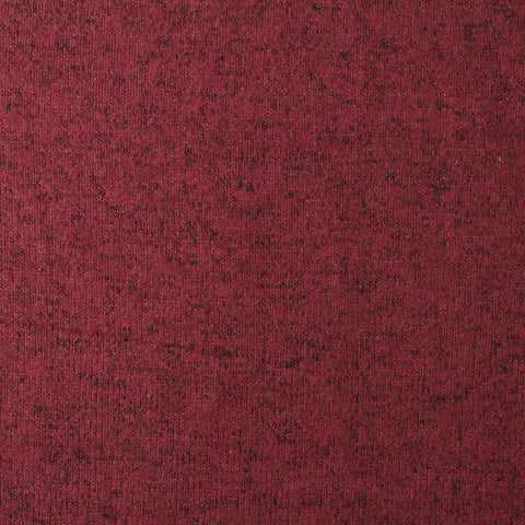 Red Marl Jersey Knit, Viscose-Poly, 230 gsm