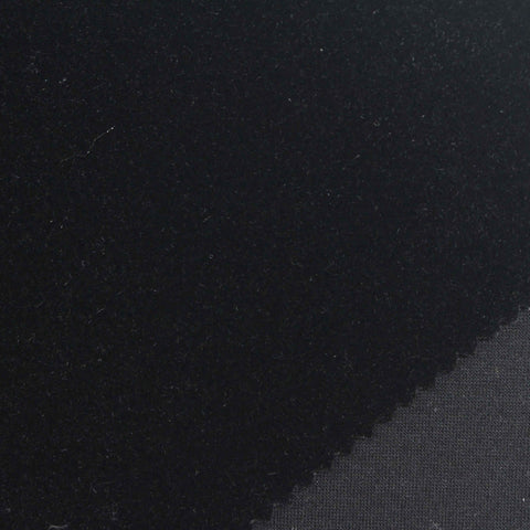 Flocked Jersey Knit Fabric, 350 gsm, 150 cm — Grey