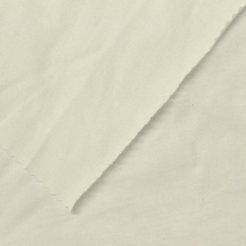 Cotton Polyester Jersey Knit Fabric, 131 gsm, 170 cm — Beige