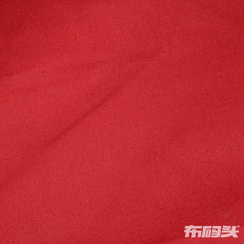 100% Cotton Woven Fabric, 230 gsm, 150 cm — Red, ref EF-9422