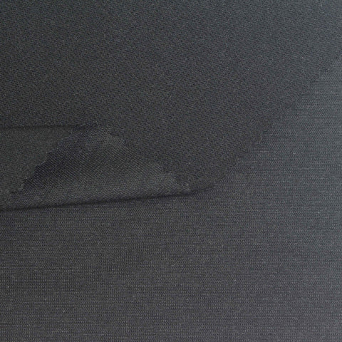 Polyester Acrylic Blend Stretch Jersey Knit Fabric, 160 gsm, 150 cm — Grey