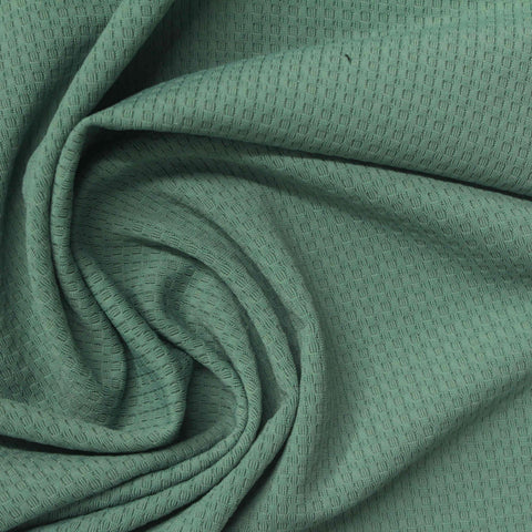 Jacquard Nylon Stretch Warp Knit Fabric, 165 gsm, 172 cm — Green