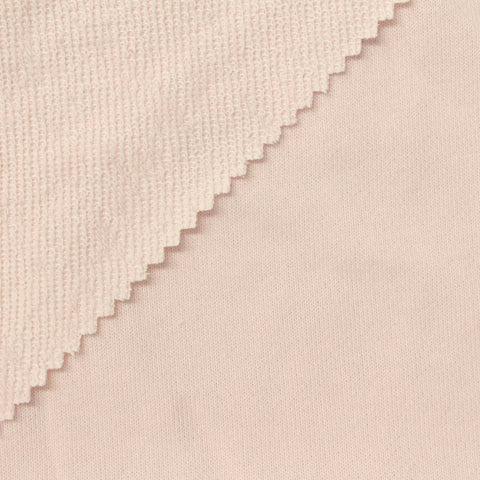 Cotton Polyester French Terry Fabric, 230 gsm, 170 cm — Pink, ref EF-266560